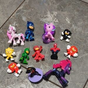 Colorful Action Figure Playset for Kids